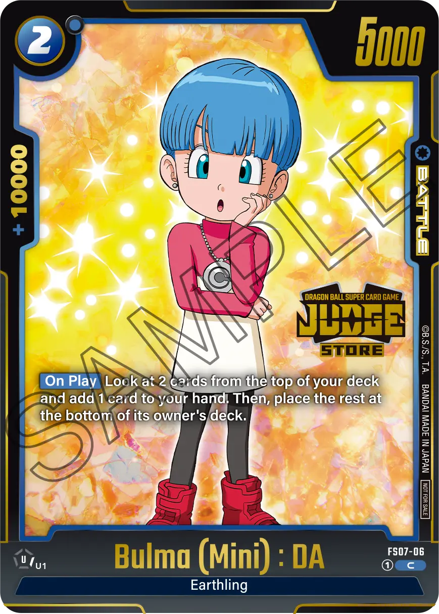 Bulma (Mini) : DA FS07-06-p3 card
