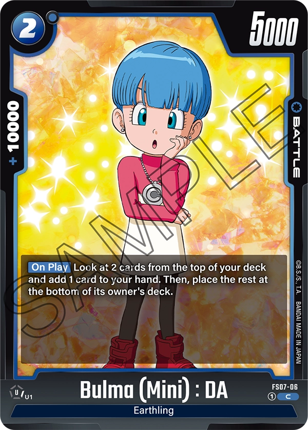 Bulma (Mini) : DA FS07-06 card