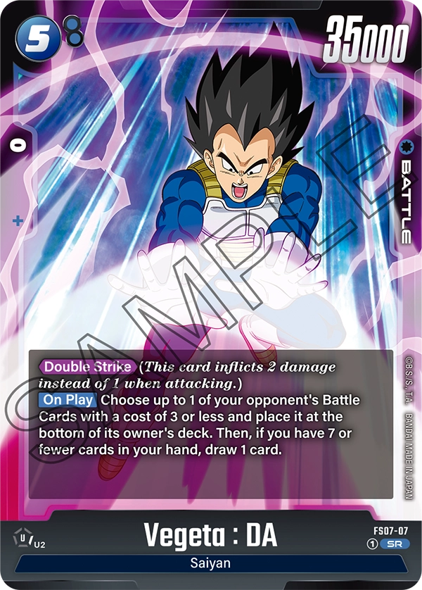 Vegeta : DA FS07-07 card