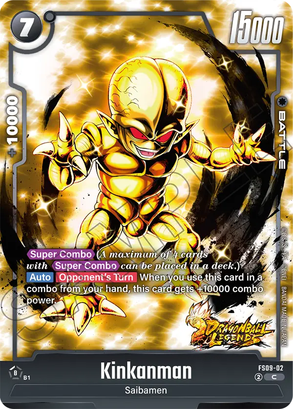 Kinkanman FS09-02 Dragon Ball Fusion World card