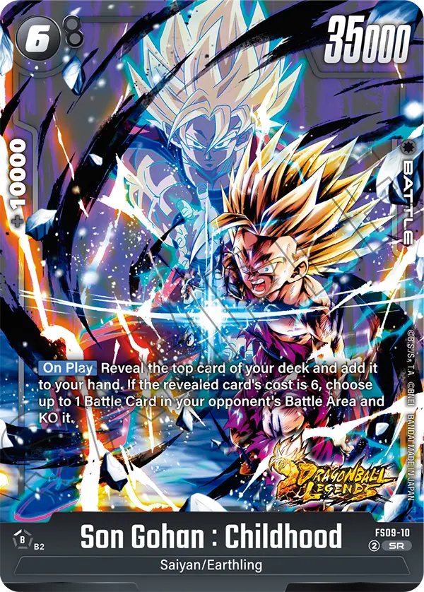 Son Gohan : Childhood FS09-10 card