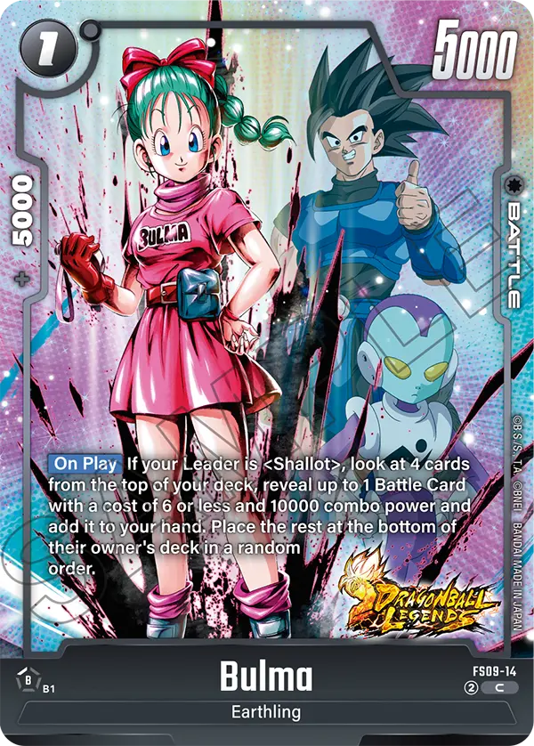 Bulma FS09-14 card