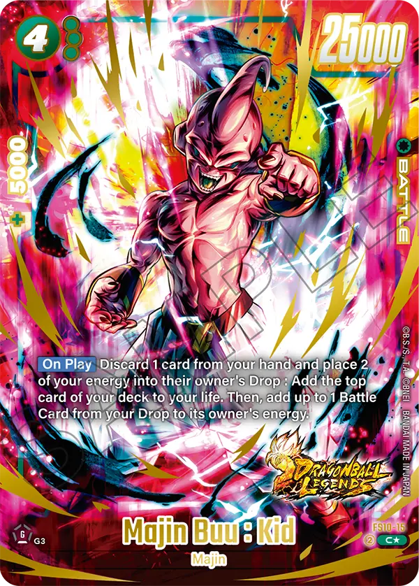 Majin Buu : Kid FS10-15-p1 card