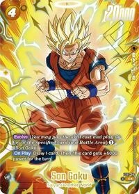 Son Goku FS11-06 Dragon Ball Fusion World card, Gold Stamped