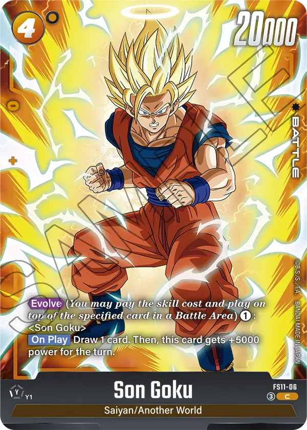 Son Goku FS11-06 Dragon Ball Fusion World card