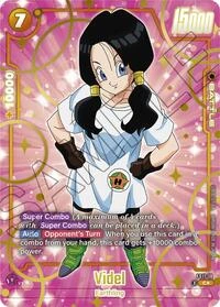 Videl FS11-10 Dragon Ball Fusion World card, Gold Stamped