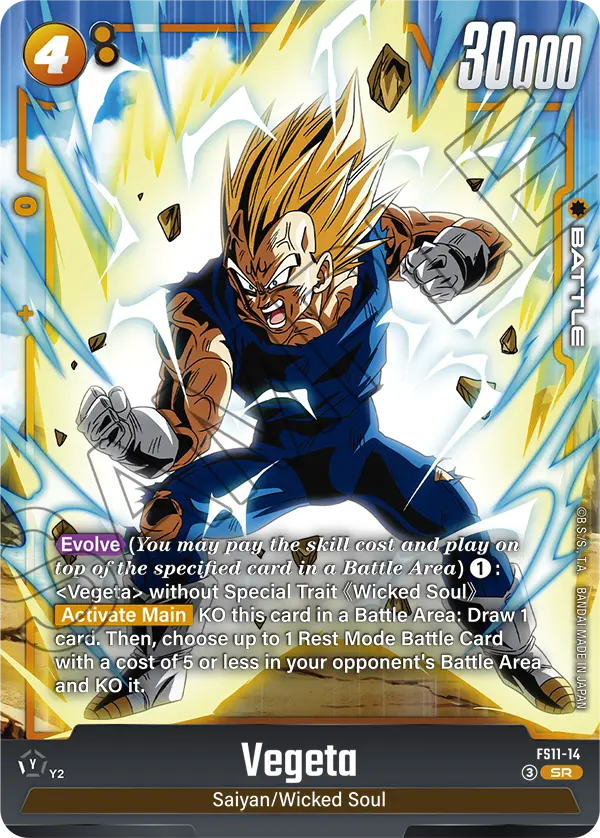 Vegeta FS11-14 card