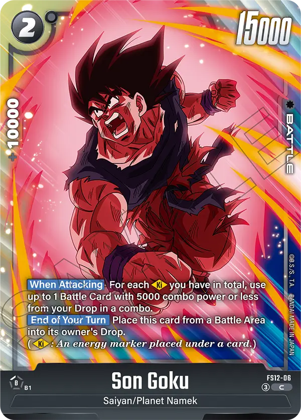 Son Goku FS12-06 card