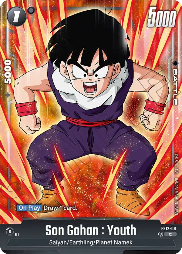 Son Gohan : Youth FS12-08 card