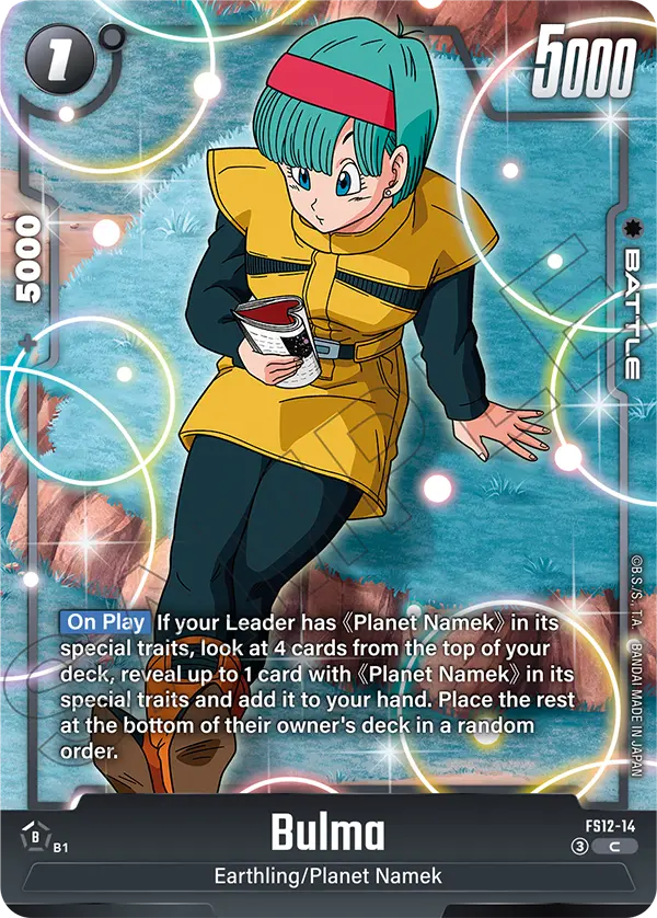 Bulma FS12-14 card