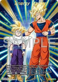 Energy Marker (Alternate Art) M-11 Dragon Ball Masters card, Alt Art