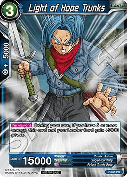 Light of Hope Trunks P-005 card