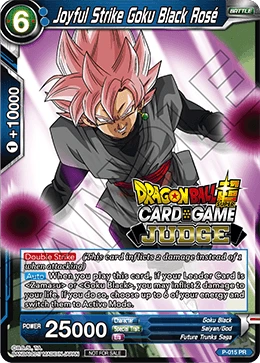 Joyful Strike Goku Black Rose P-015_PR02