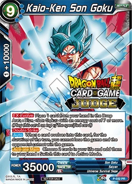 Kaio-Ken Son Goku P-032_PR