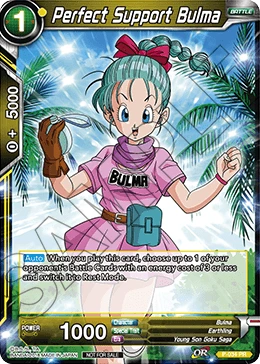 Perfect Support Bulma P-034 card