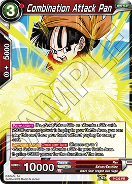 Combination Attack Pan P-039 card