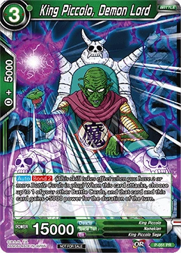 King Piccolo, Demon Lord P-051 card