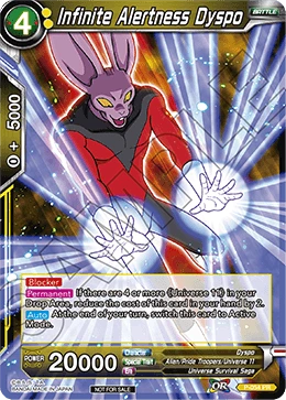 Infinite Alertness Dyspo P-054 card