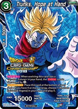 Trunks, Hope at Hand P-064 card