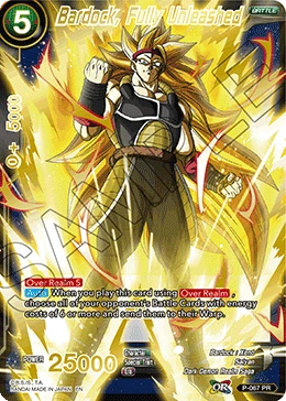 Bardock, Fully Unleashed P-067_PR