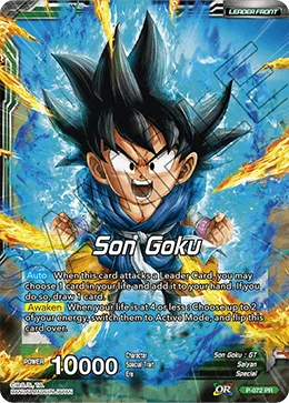 Son Goku P-072 Dragon Ball Masters card