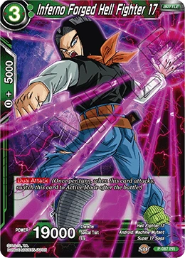 Inferno Forged Hell Fighter 17 P-087 card