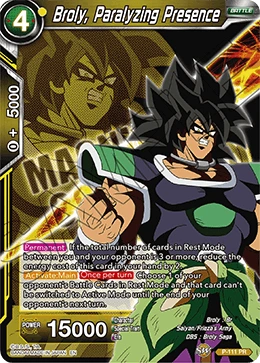 Broly, Paralyzing Presence P-111_PR