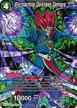 Encroaching Darkness Demigra P-116 card