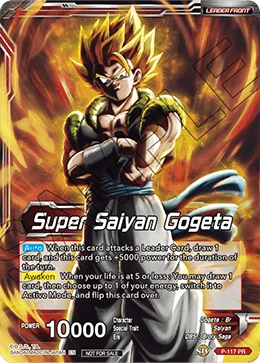 Super Saiyan Gogeta P-117 card