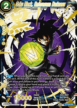 Goku Black, Unforeseen Darkness P-124_PR