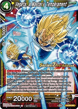 Vegeta, a Master's Temperament P-137_PR