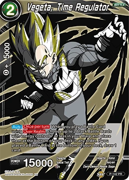 Vegeta, Time Regulator P-142_PR card
