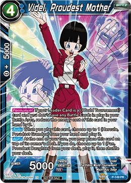 Videl, Proudest Mother P-149 card