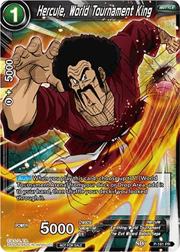 Hercule, World Tournament King P-161 card
