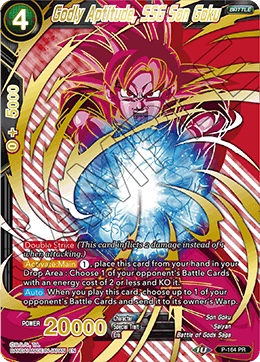 Godly Aptitude, SSG Son Goku P-164 card