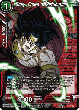 Broly, Crown of Retribution P-177_PR02 card