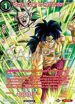 Broly, Crown of Retribution P-177_PR03 card