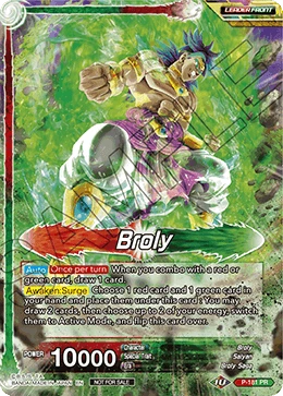 Broly P-181 card