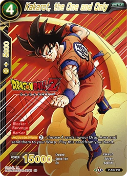 Kakarot, the One and Only P-187 card