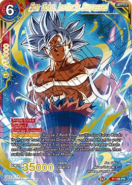 Son Goku, Instincts Surpassed P-198_PR card