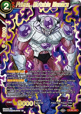 Frieza, Mutable Menace P-201_PR