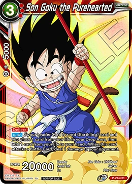 Son Goku the Purehearted P-214_PR