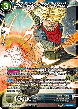 SS2 Trunks, Heroic Prospect P-219 card