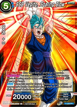 SSB Vegito, Soaring Blow P-220 card