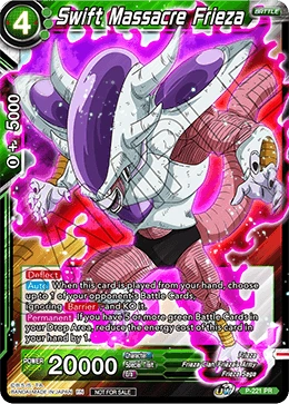 Swift Massacre Frieza P-221 card