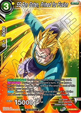 SS Son Goten, Primed for Fusion P-225 card
