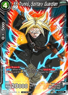 SS Trunks, Solitary Guardian P-229 card