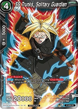 SS Trunks, Solitary Guardian P-229_PR card