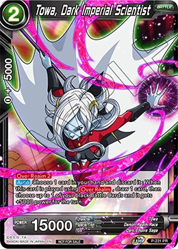 Towa, Dark Imperial Scientist P-231 card