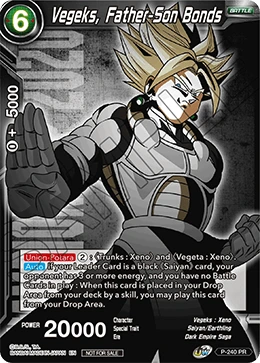 Vegeks, Father-Son Bonds P-240 card